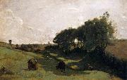 Jean Baptiste Camille  Corot The Vale oil painting